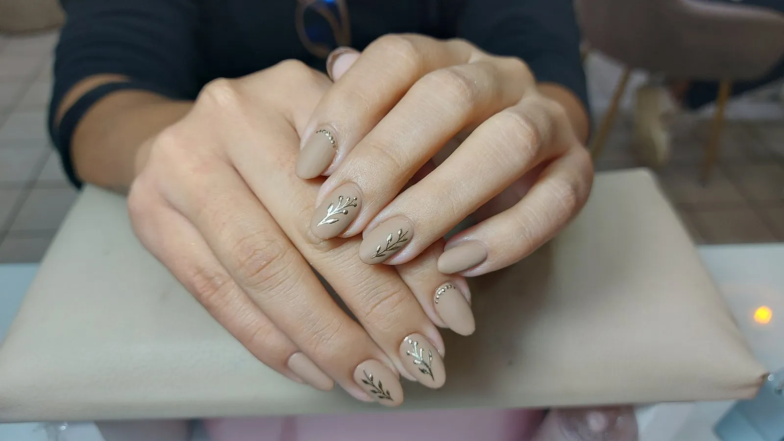 Trabajo de nail art realizado en MK Estudio
